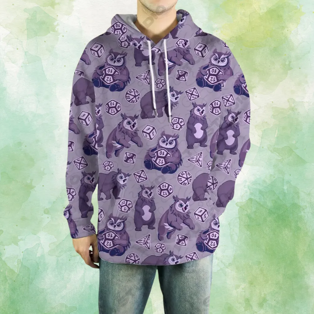 Owlbear All-over Print Hoodie - 1