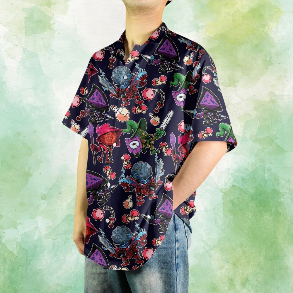 RPG Dungeon Master Bachelor Hawaiian Shirt - 1