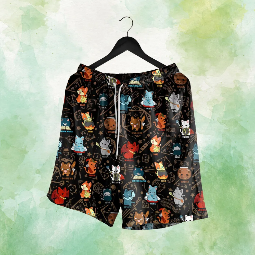 Dungeon Cat Class Shorts - 1