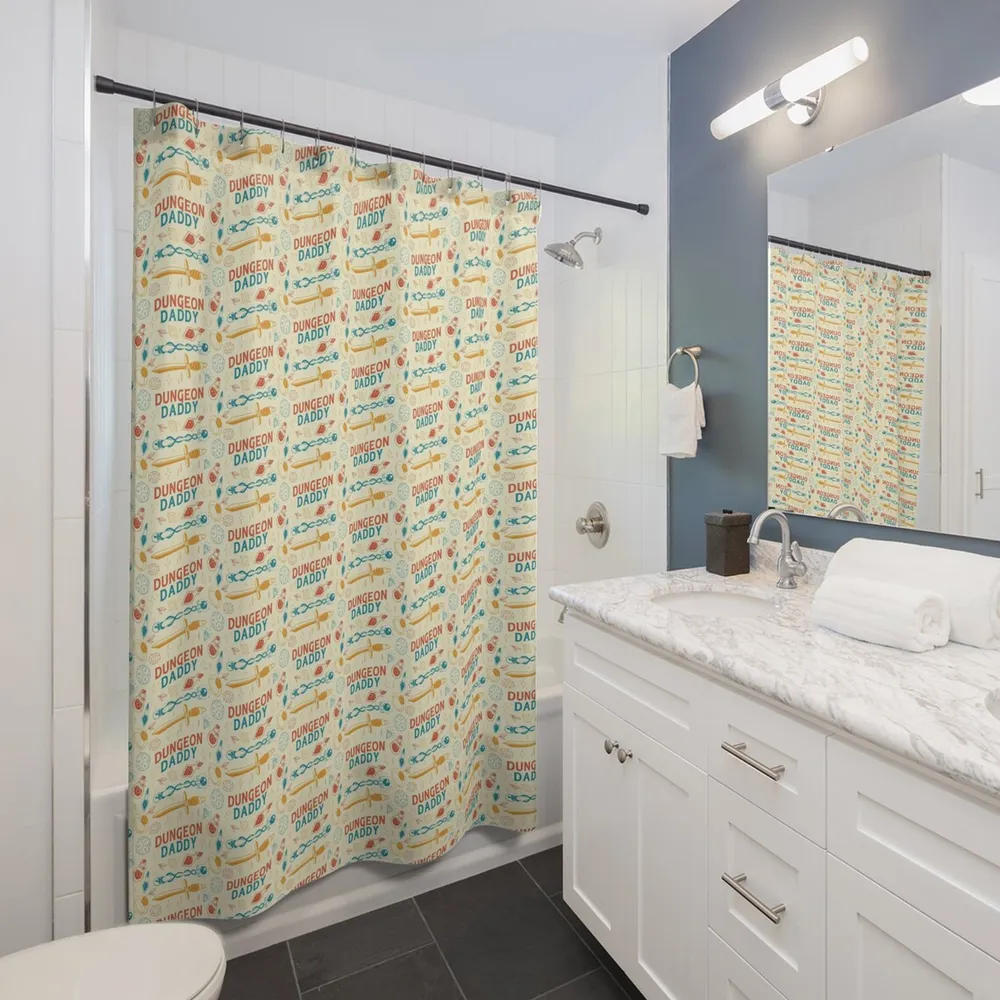 Dungeon Daddy Shower Curtain - 2