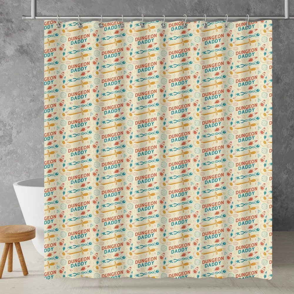Dungeon Daddy Shower Curtain - 4