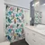 Cute Dragons And Dices Shower Curtain - 3