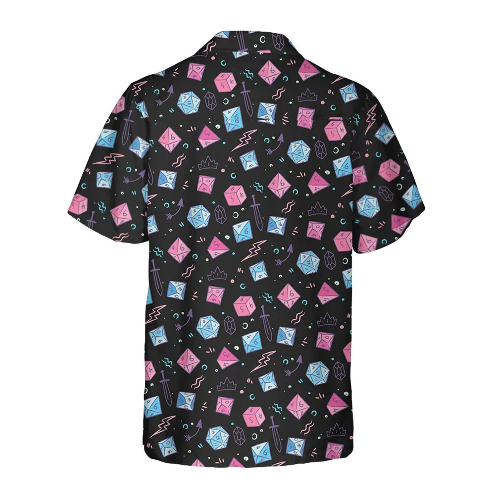 DND Alignment Dices Hawaiian Shirt - 2