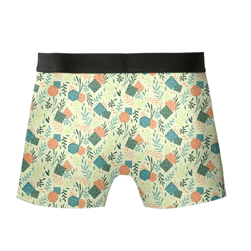 Dices And Plants Underwear Men's Boxer Briefs - 2