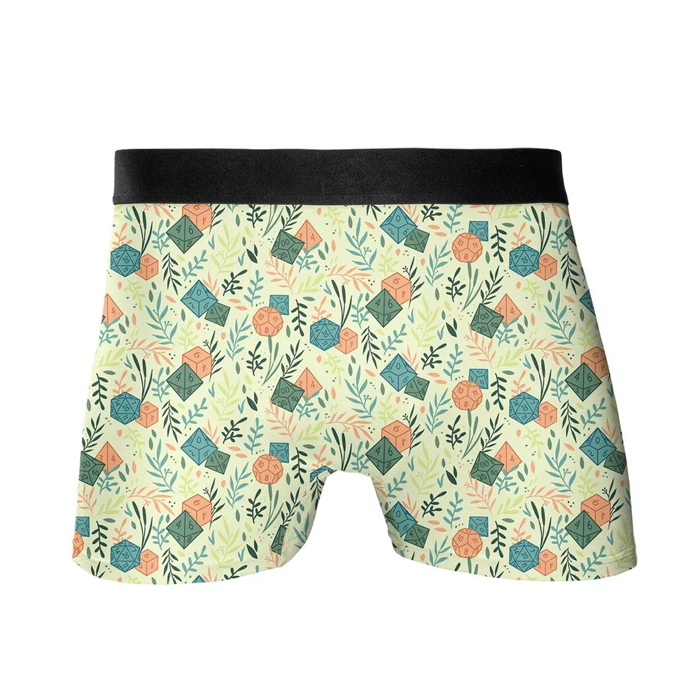Dices And Plants Underwear Men's Boxer Briefs - 3
