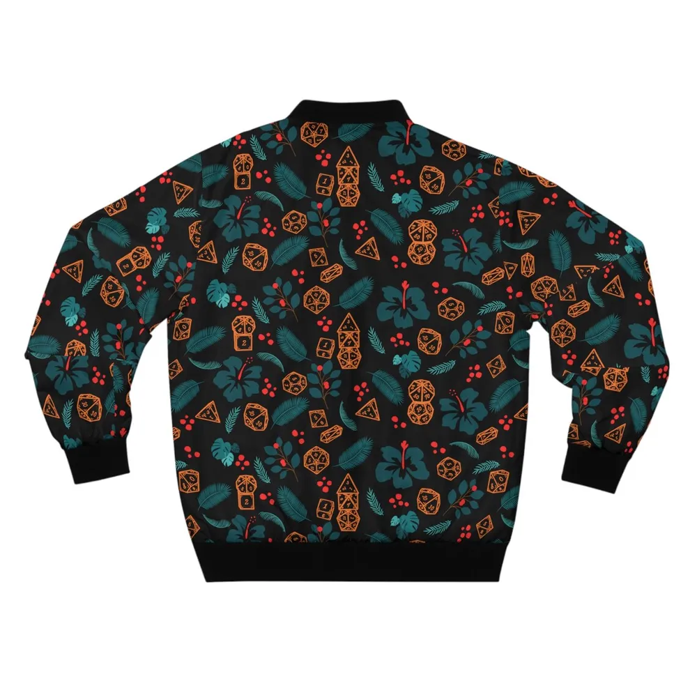 Hawaiian Dice Bomber Jacket - 4