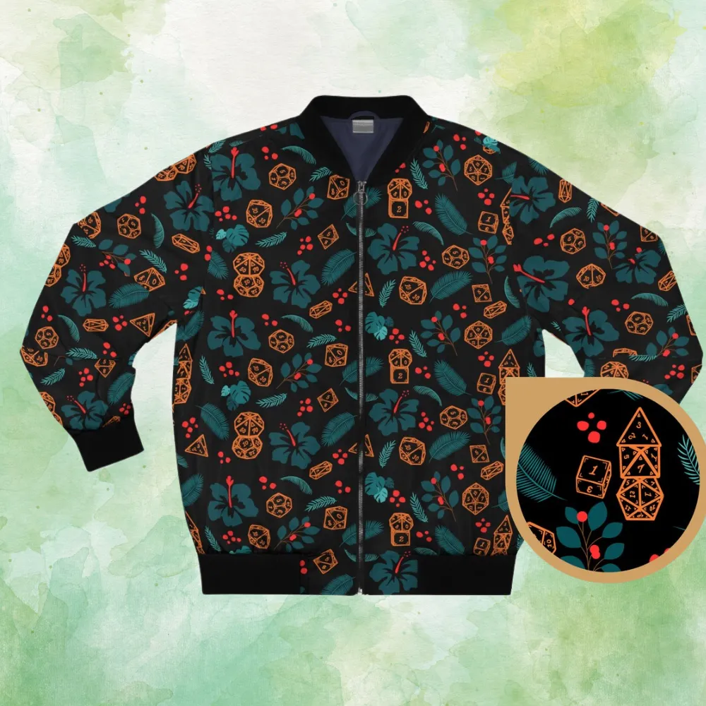 Hawaiian Dice Bomber Jacket - 3