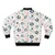 Hawaiian Dice White Bomber Jacket - 4