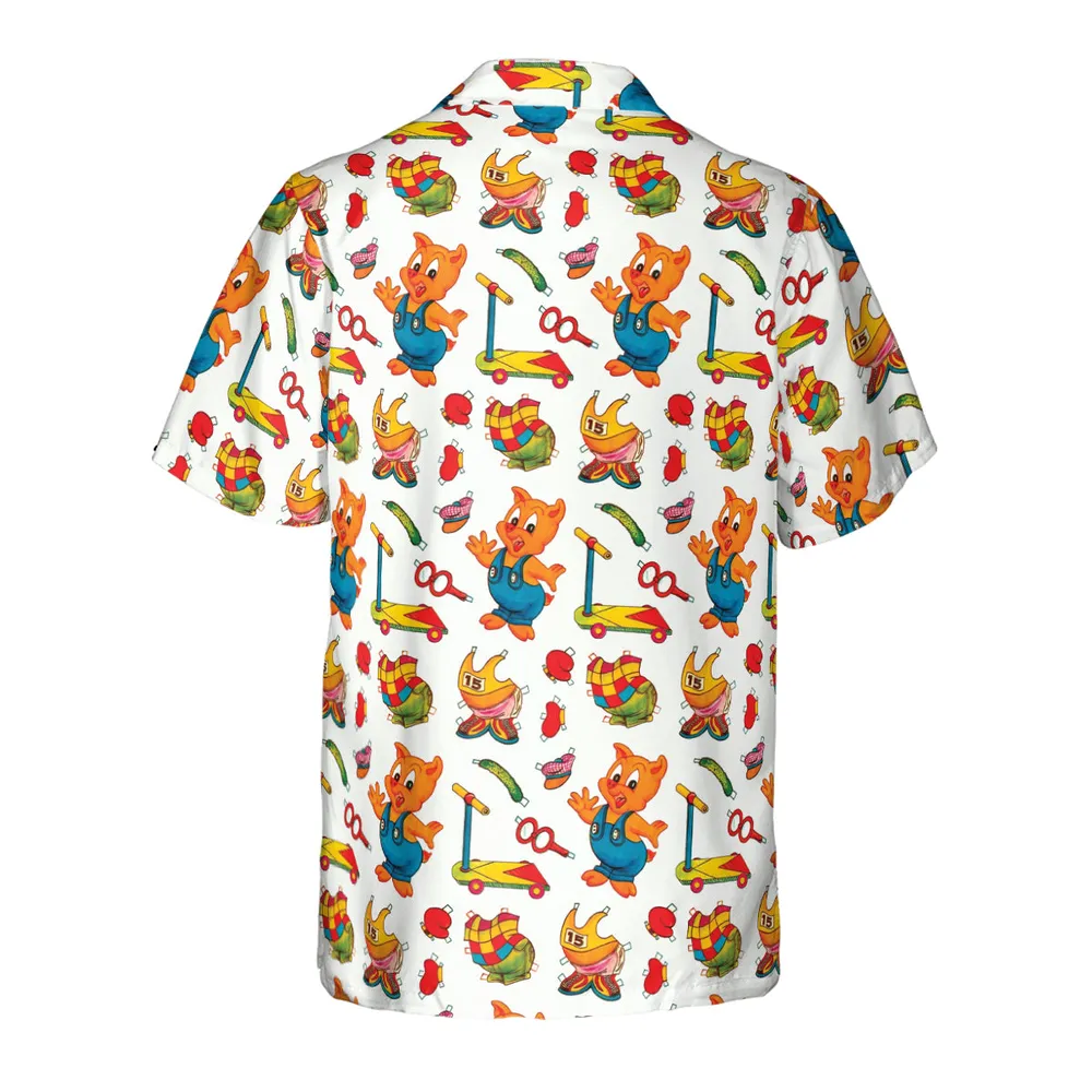 Hamton Outfit Looney Tunes Hawaiian Shirt - 3