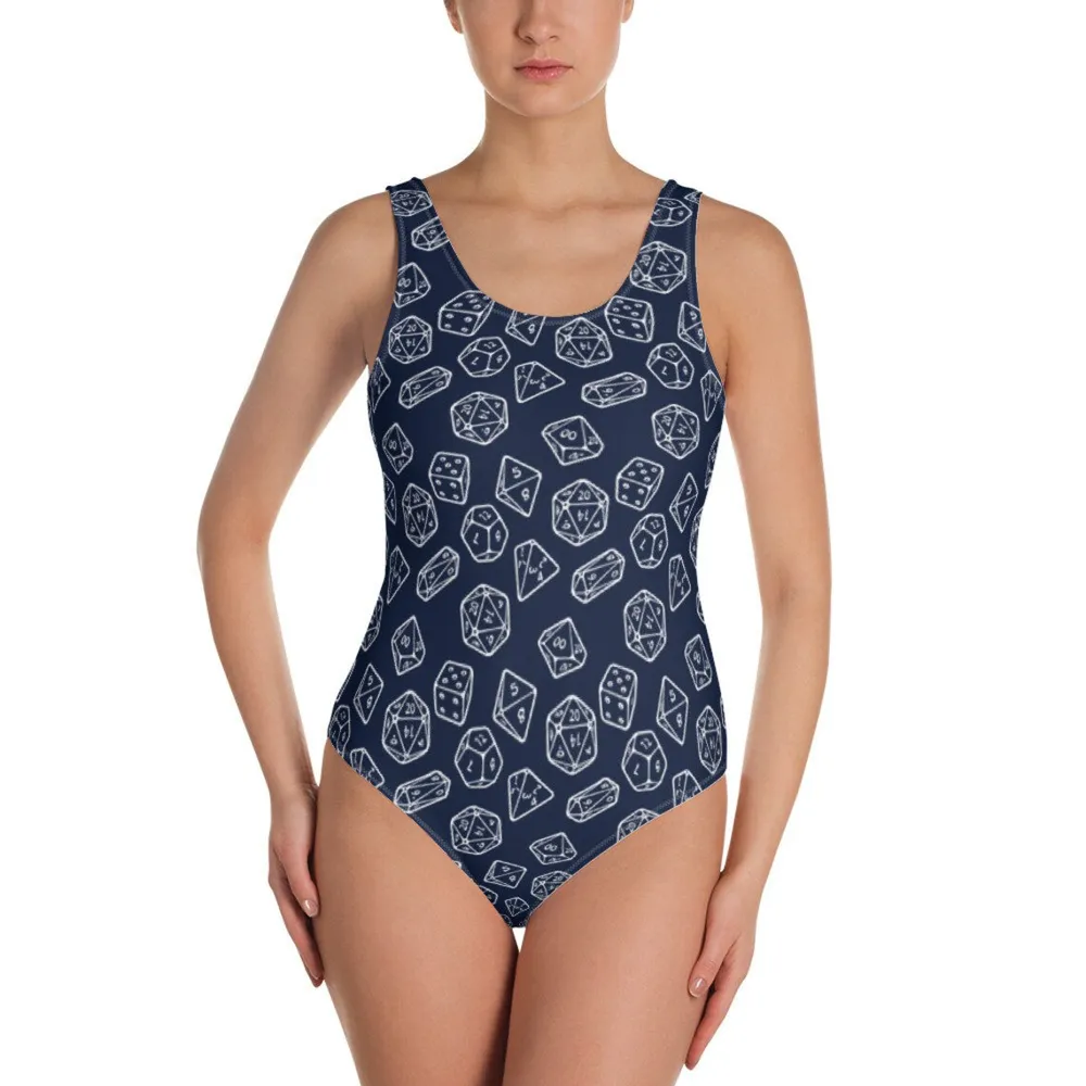 RPG Dices One-Piece Swimsuit - 1