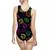 Neon Dices One-piece Swimsuit - 4