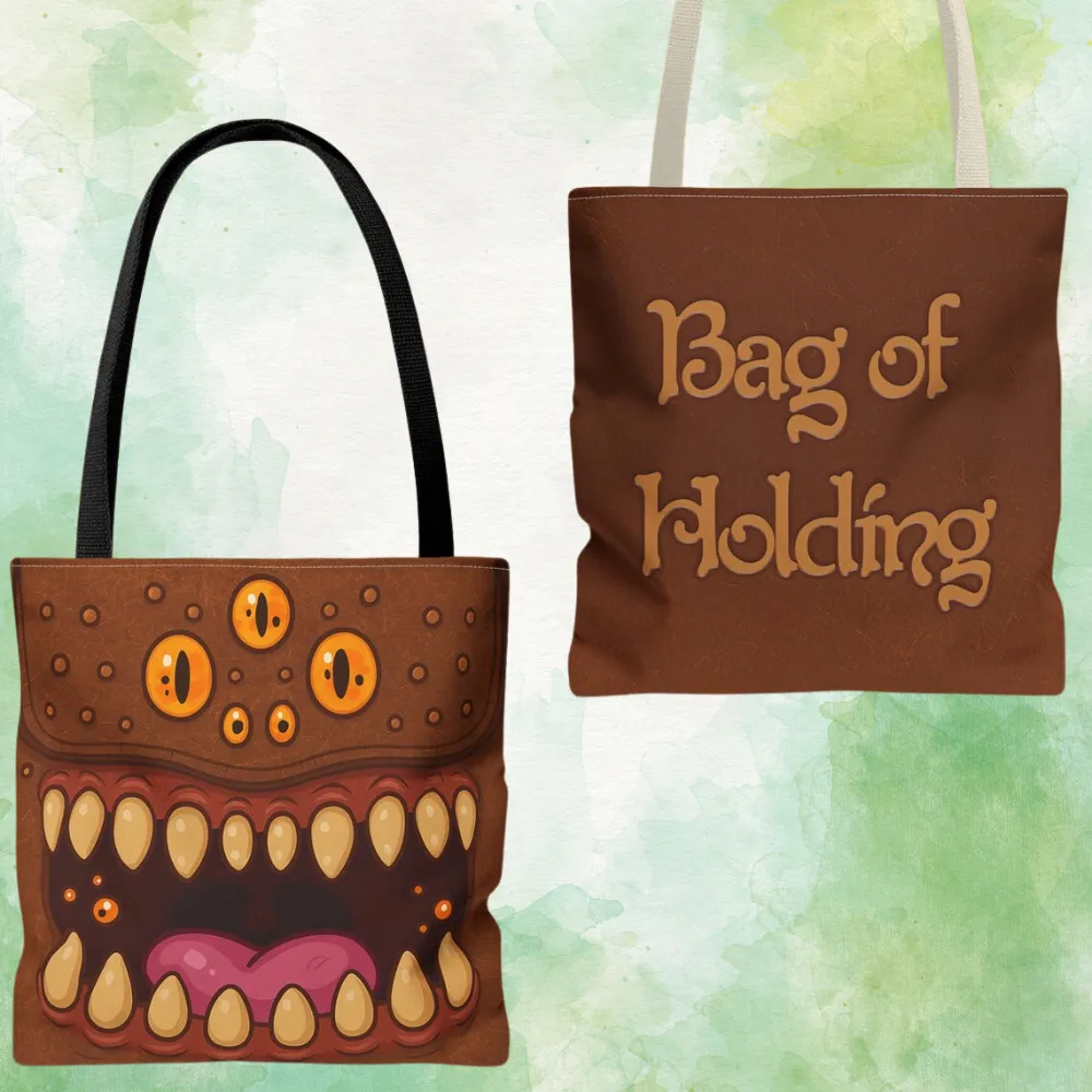 Mimic Bag Of Holding Tote Bag - 1