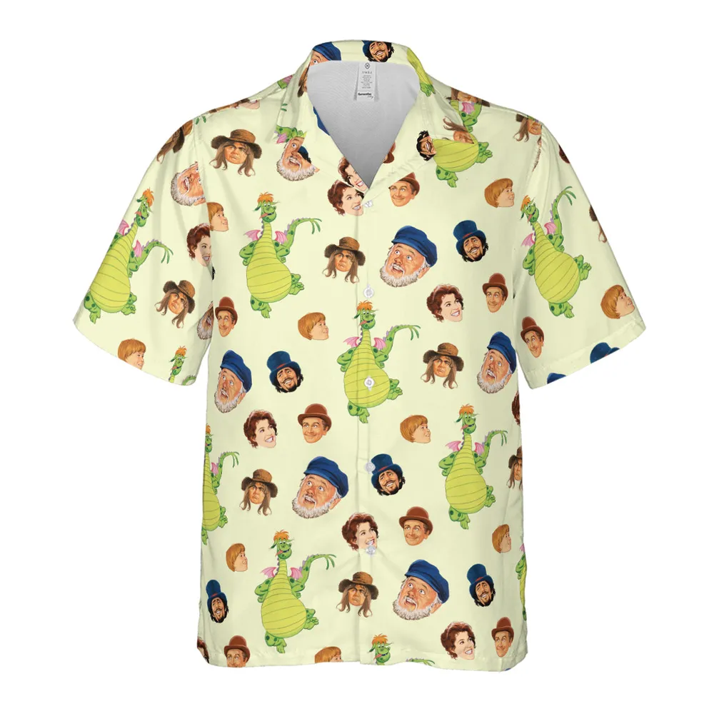 Pete's Dragon Characters Hawaiian Shirt - 2