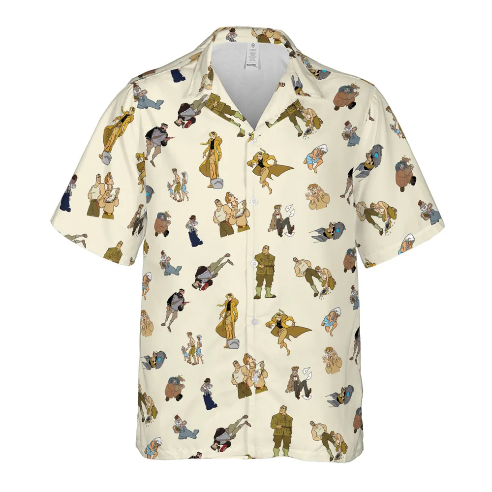Adventure In Atlantis The Lost Empire Hawaiian Shirt - 2