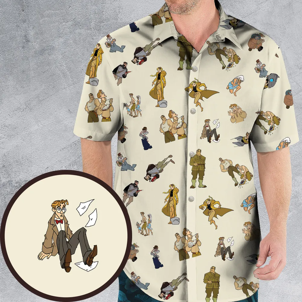 Adventure In Atlantis The Lost Empire Hawaiian Shirt - 1