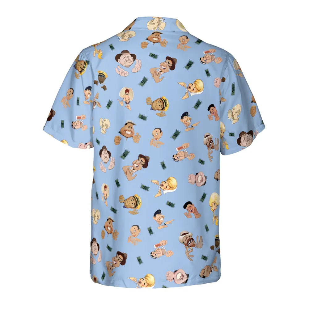 It's a Mad Mad Mad Mad World Characters Hawaiian Shirt - 3