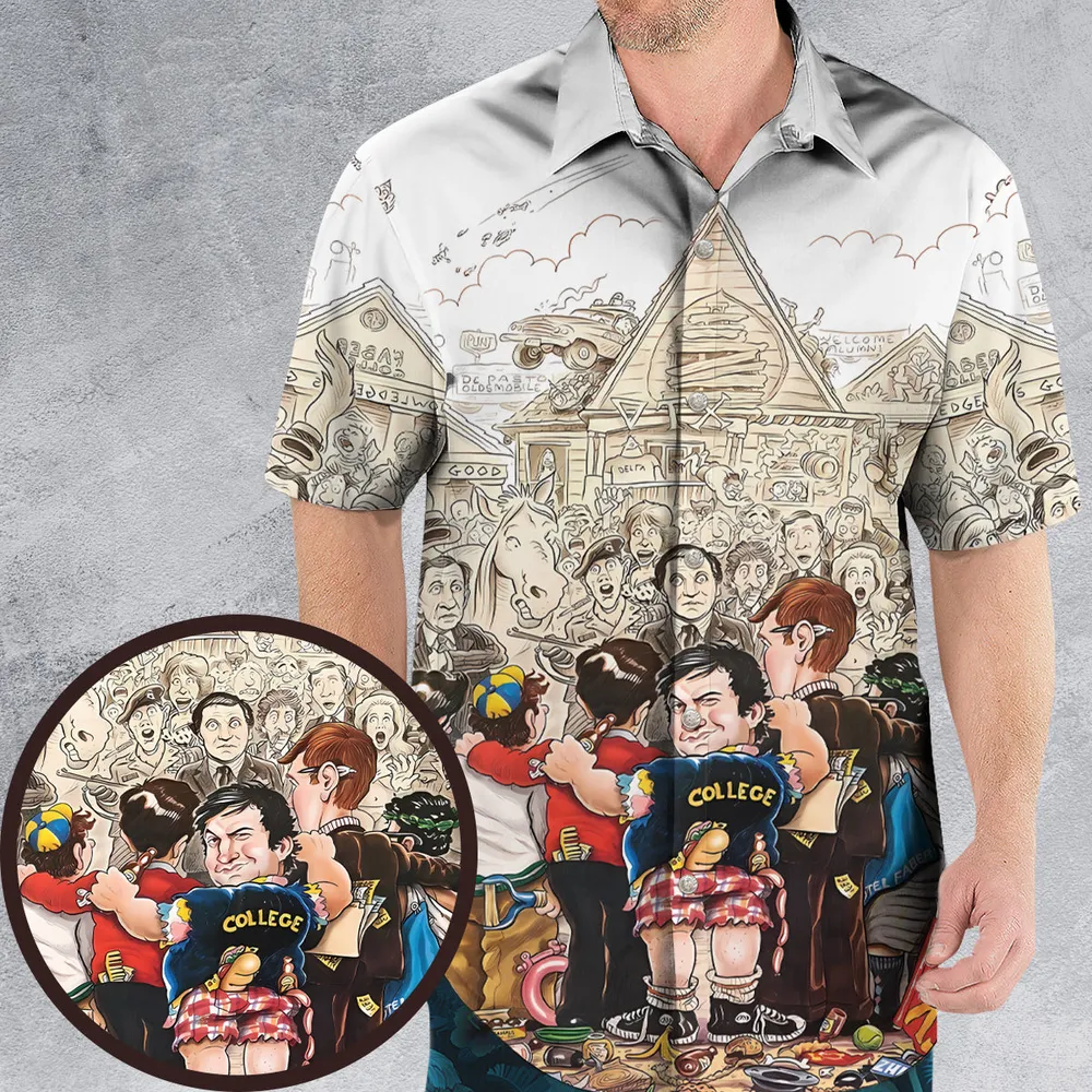 Guess Who's Back? National Lampoon Animal House Hawaiian Shirt - 1