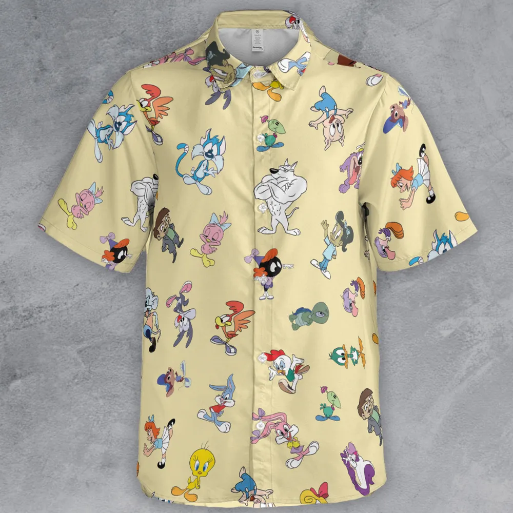 Tiny Toon Energy Button Down Shirt - 2