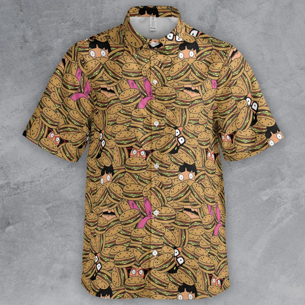 Burger Of The Day Bob's Burger Button Down Shirt - 2
