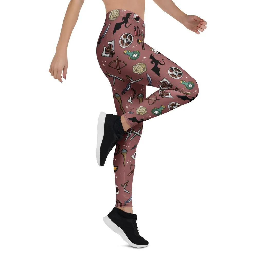 DND Items Brown Leggings - 1