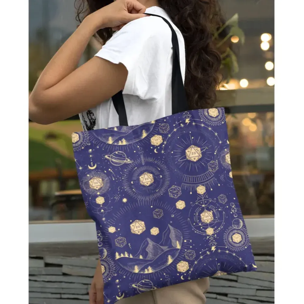 Mystical Dices Tote Bag - 1