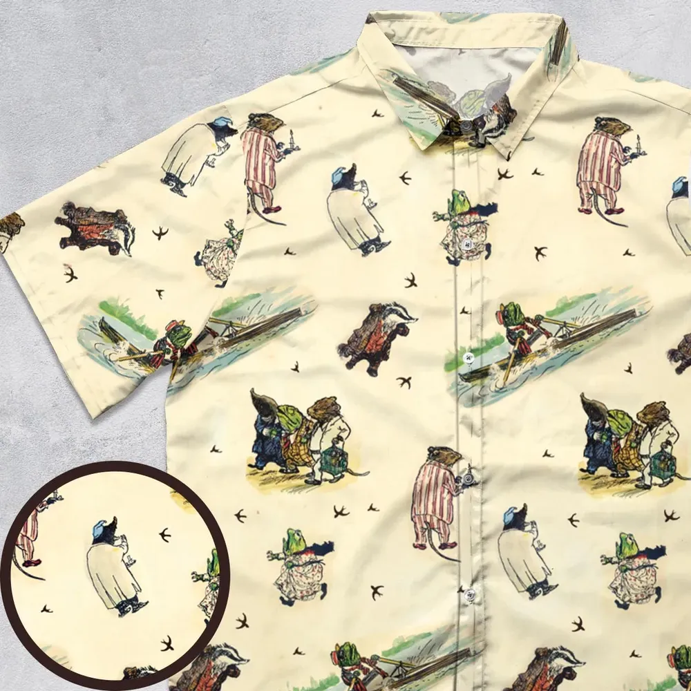The Wind In The Willows Button Down Shirt - 1
