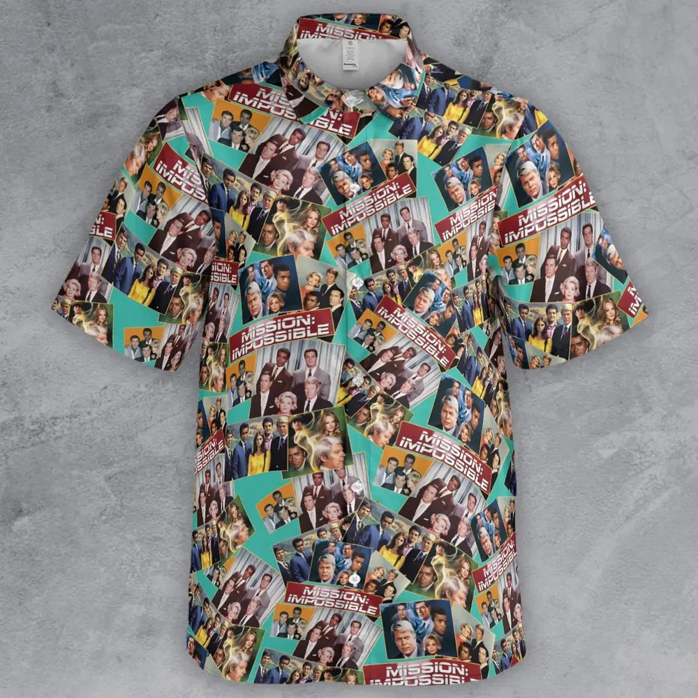 Spy Life Mission Impossible Button Down Shirt - 2