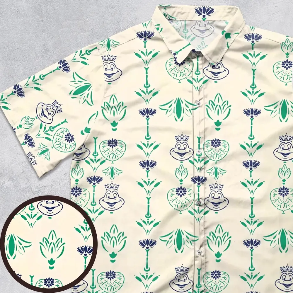 Mr Toad The Wind in the Willows Button Down Shirt - 1
