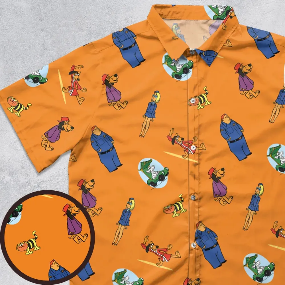 Kung-Fu Friends Hong Kong Phooey Button Down Shirt - 1