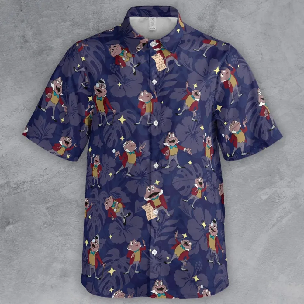 Best Taxi Service Mr Toad Wild Ride Button Down Shirt - 2
