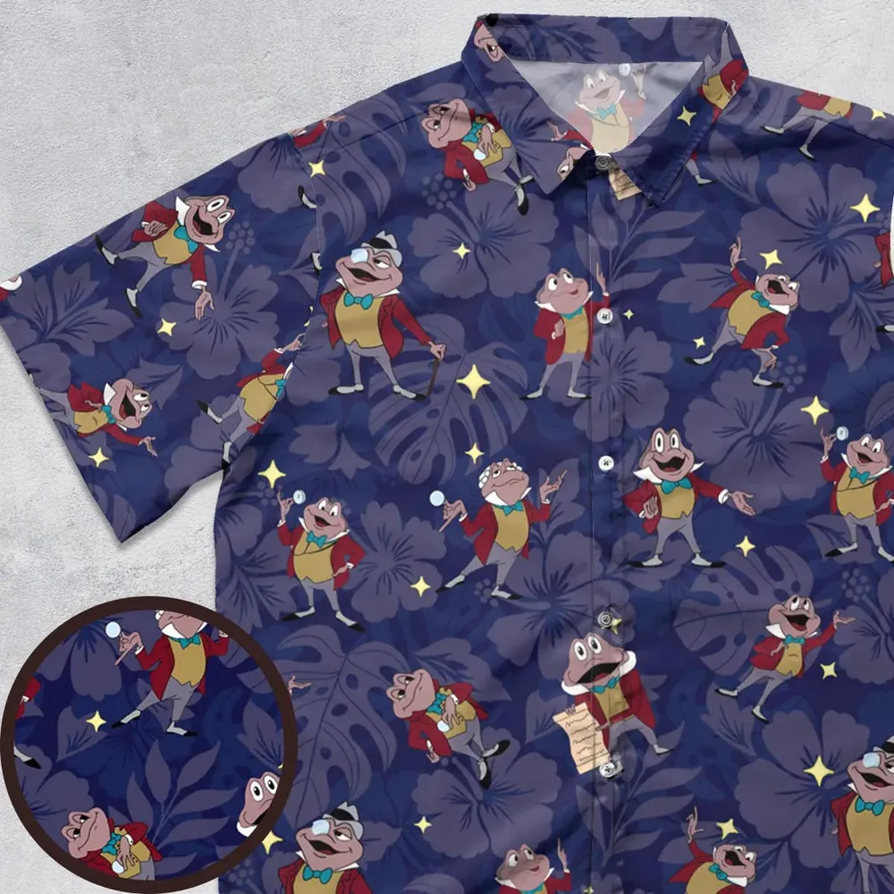Best Taxi Service Mr Toad Wild Ride Button Down Shirt - 1