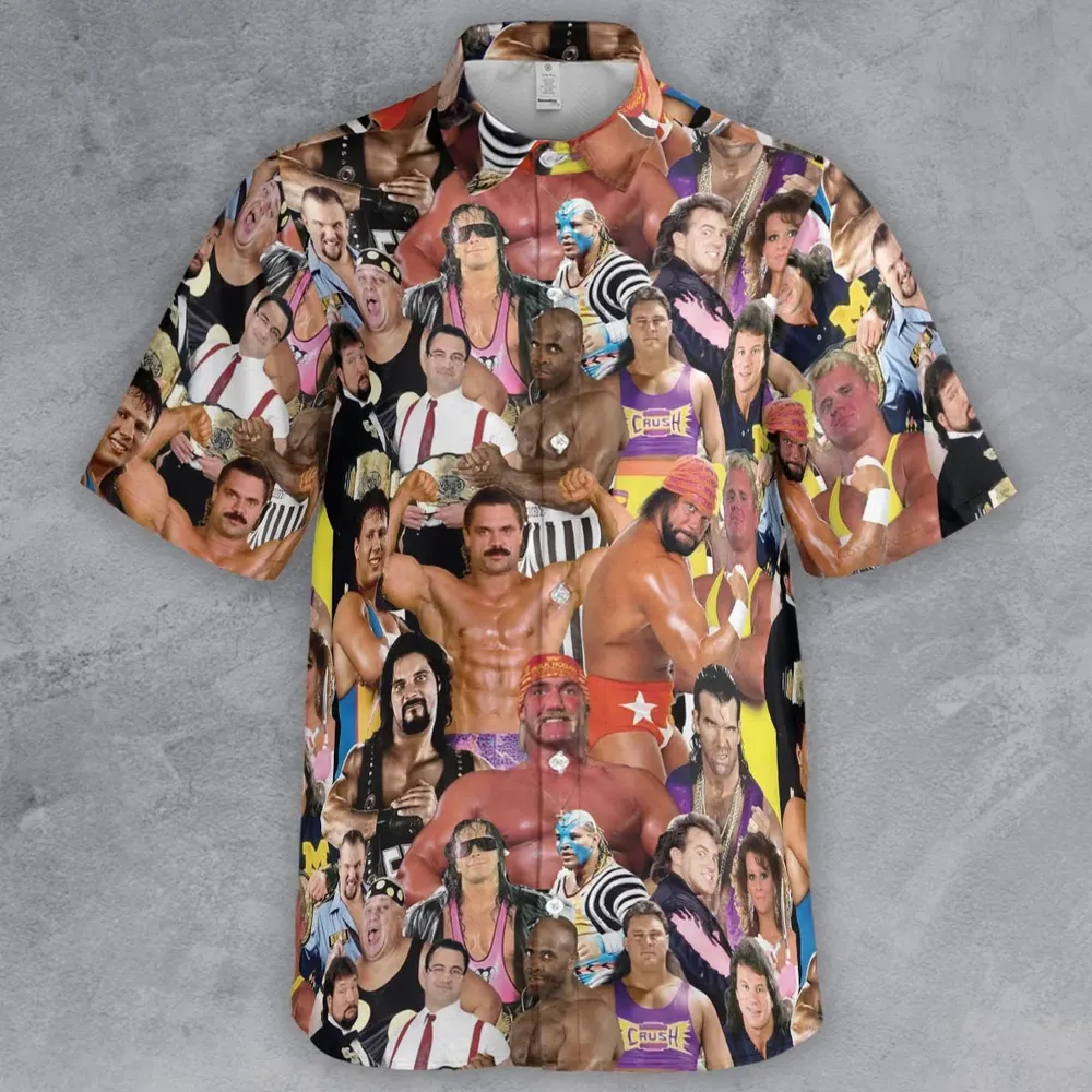 Early 90s Great Era Of WWF Button Down Shirt - 2