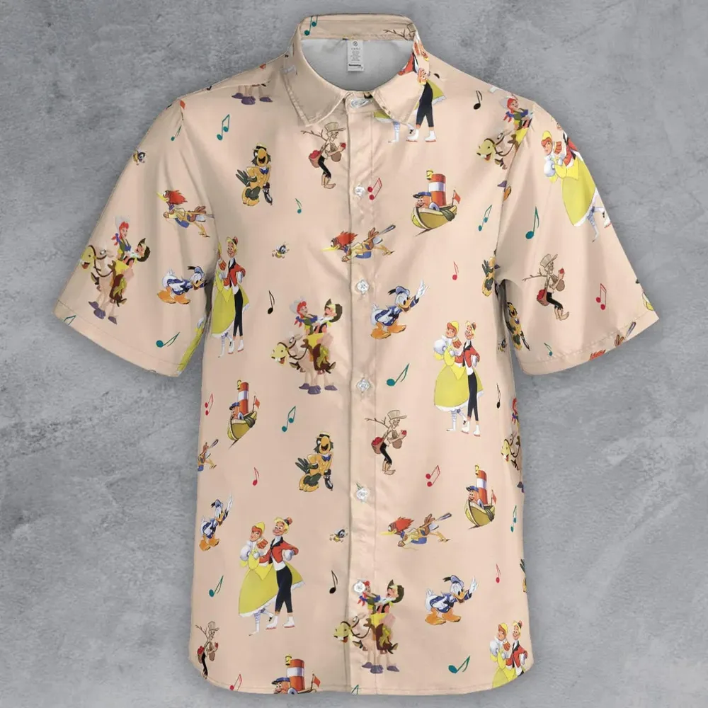 Disney Classics Melody Time Button Down Shirt - 2