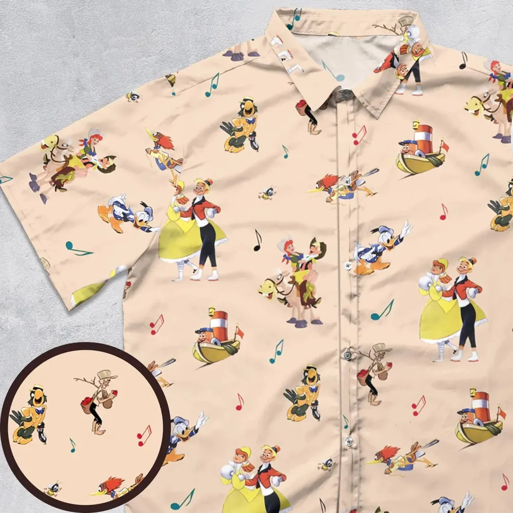 Disney Classics Melody Time Button Down Shirt - 1