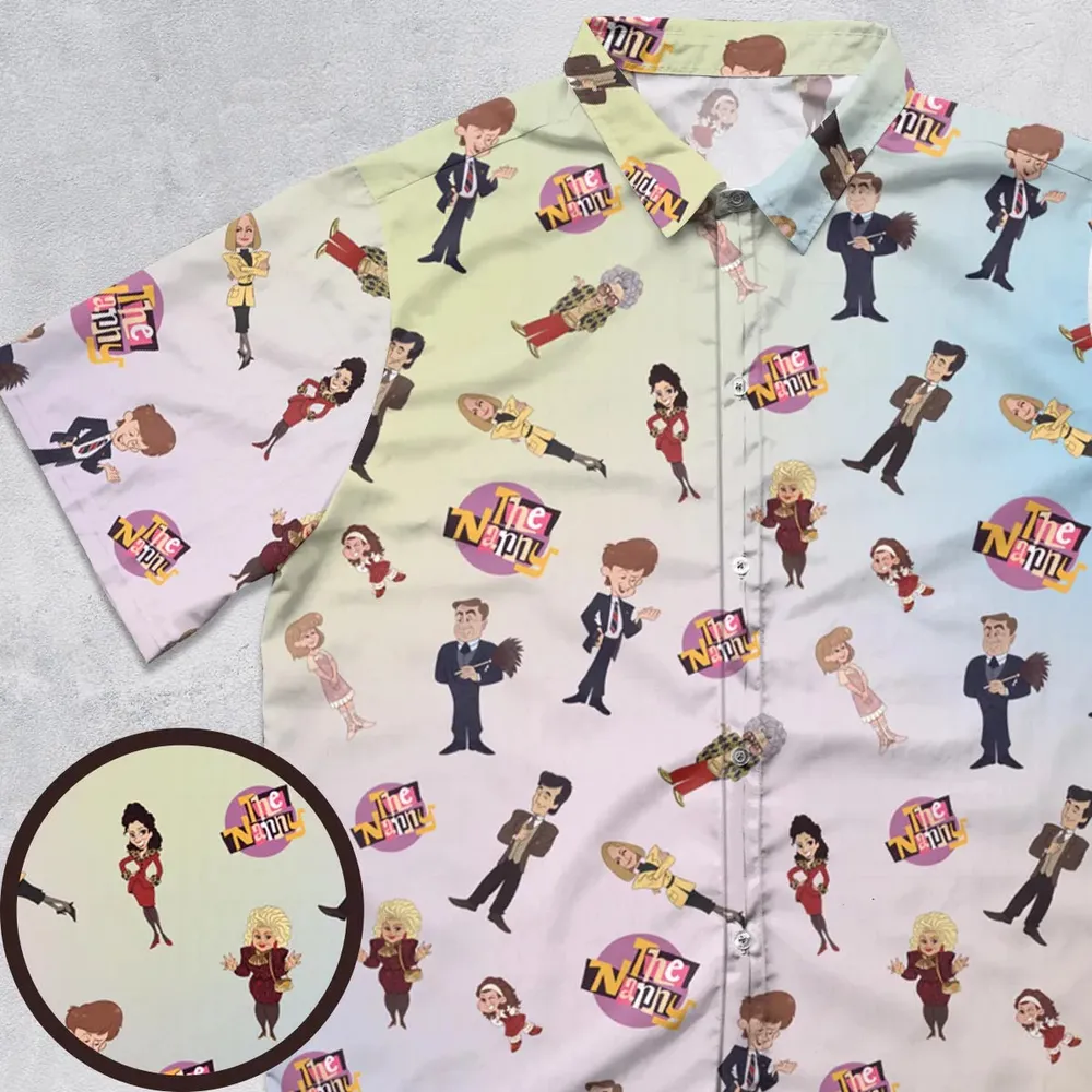 The Nanny Animated Characters Button Down Shirt - 1