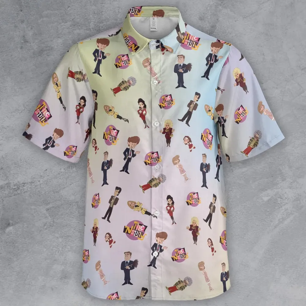 The Nanny Animated Characters Button Down Shirt - 2