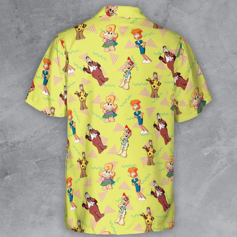 Alf Tales Characters Button Down Shirt - 3