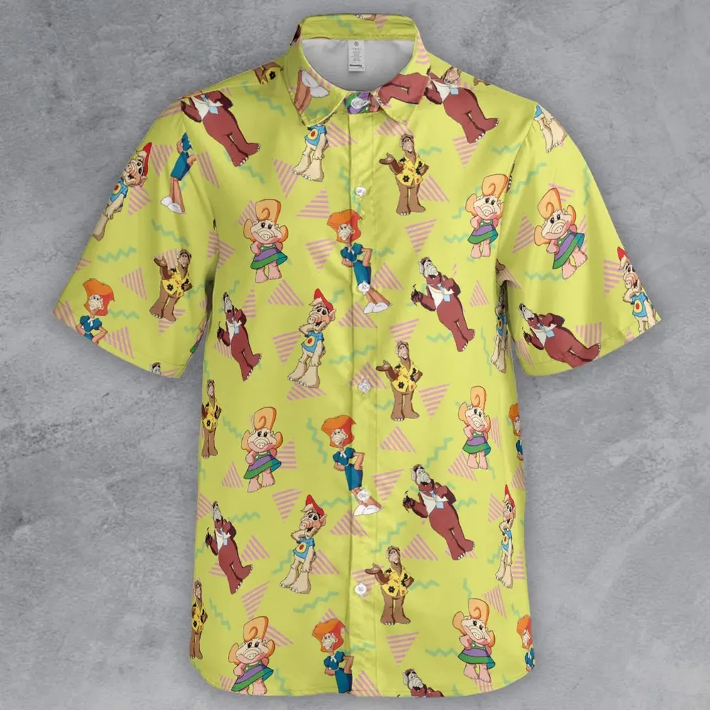 Alf Tales Characters Button Down Shirt - 2