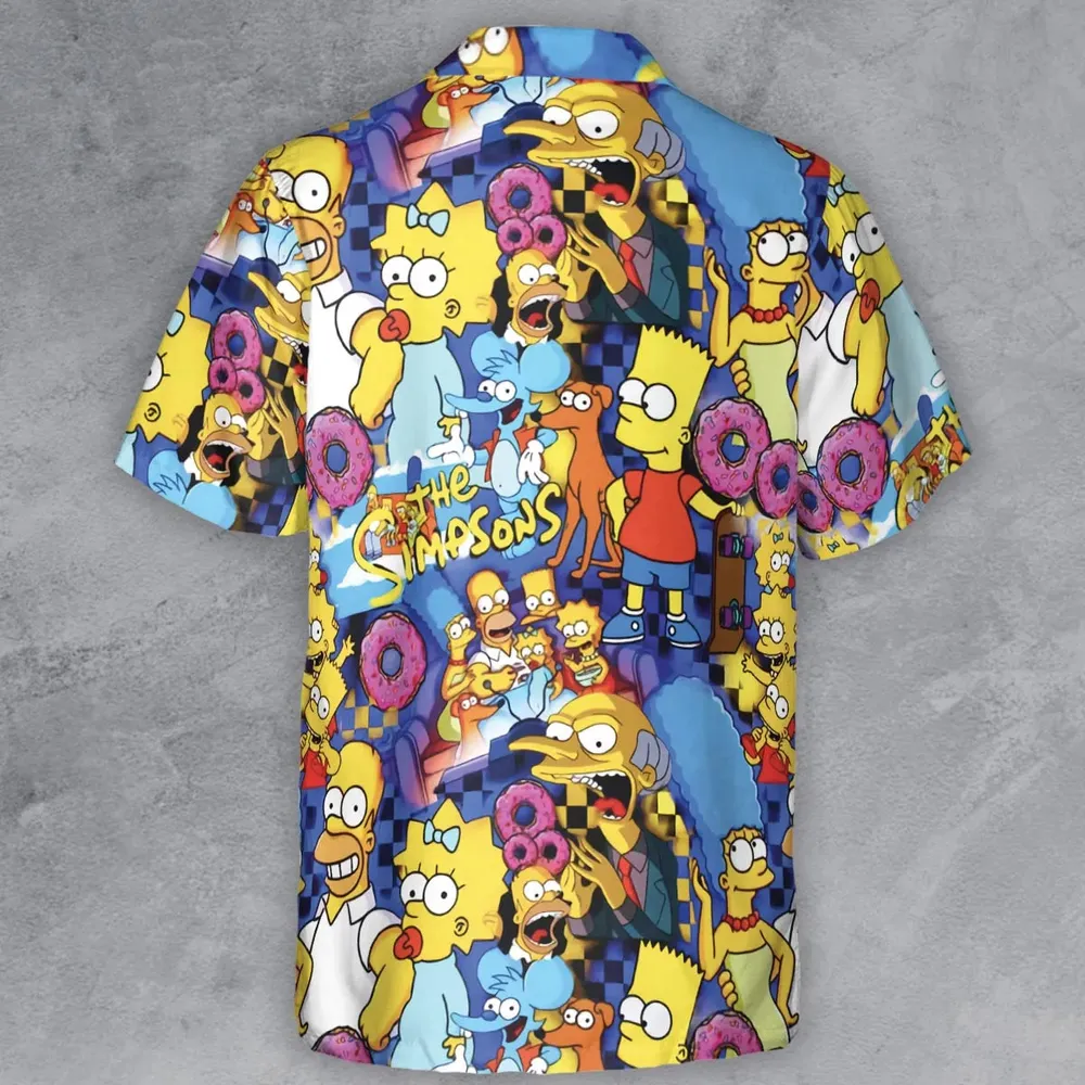 Springfield Swag The Simpsons Button Down Shirt - 3