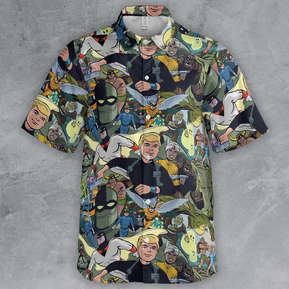 Future Quest Assemble Button Down Shirt - 2