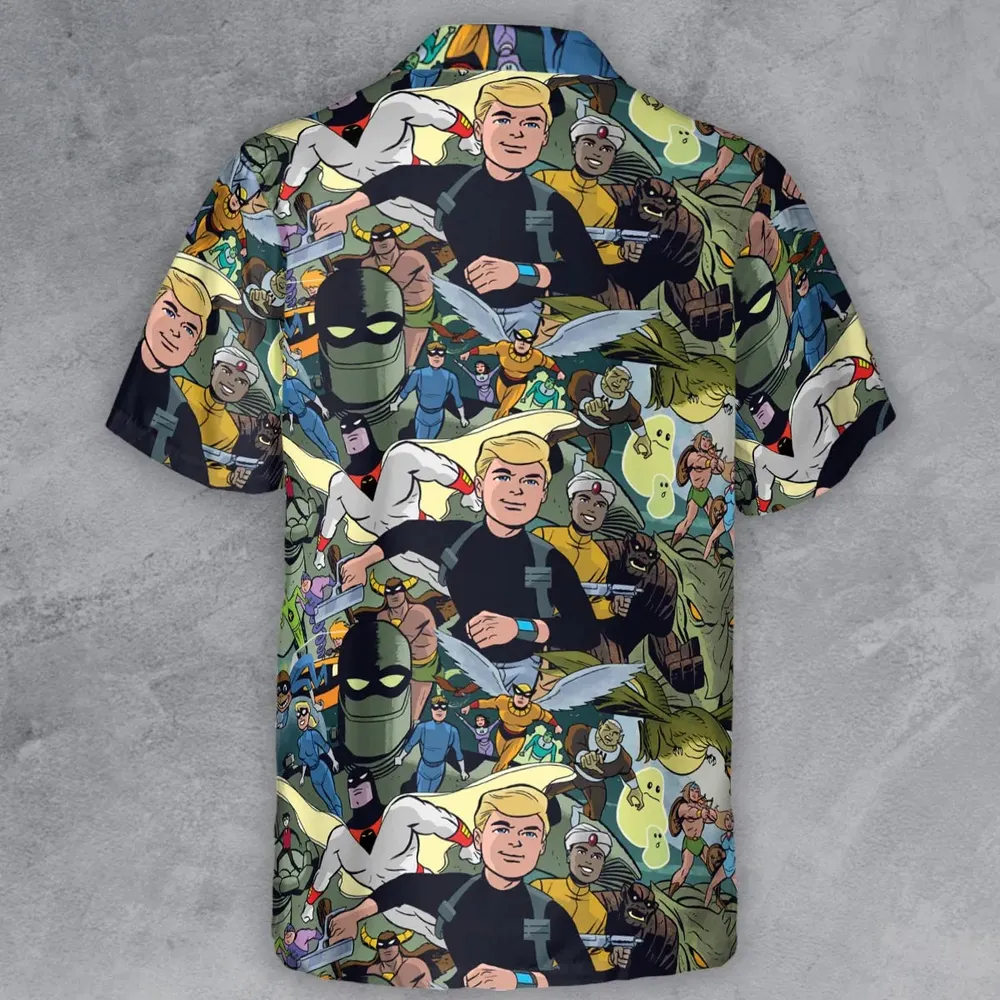 Future Quest Assemble Button Down Shirt - 3