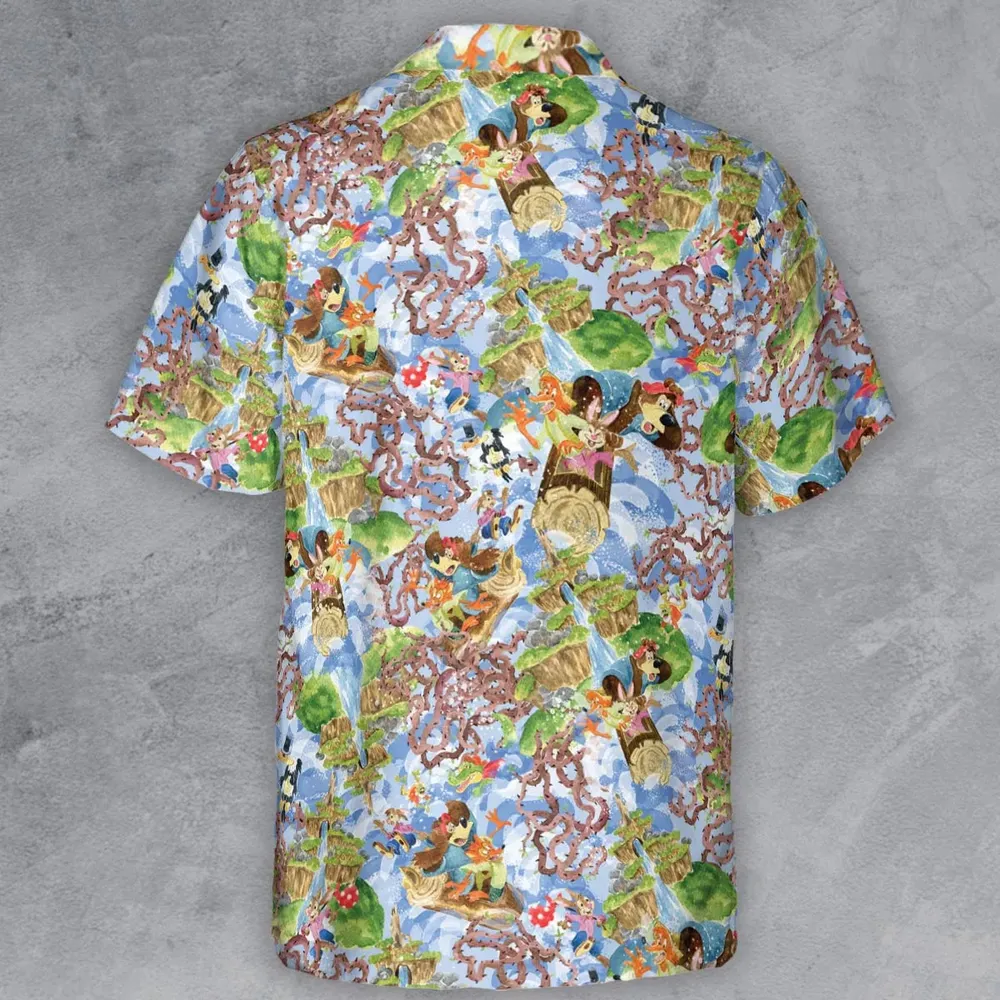 Magic Kingdom Splash Mountain Button Down Shirt - 3