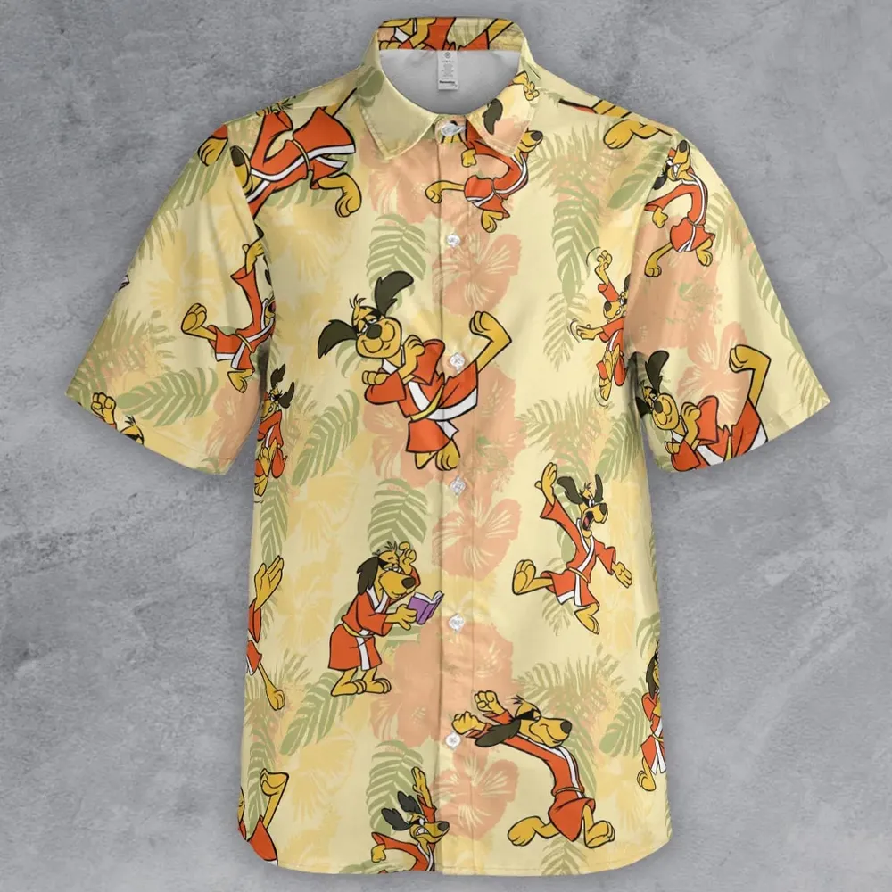 Kung Fu Dog Hong Kong Phooey Button Down Shirt - 2