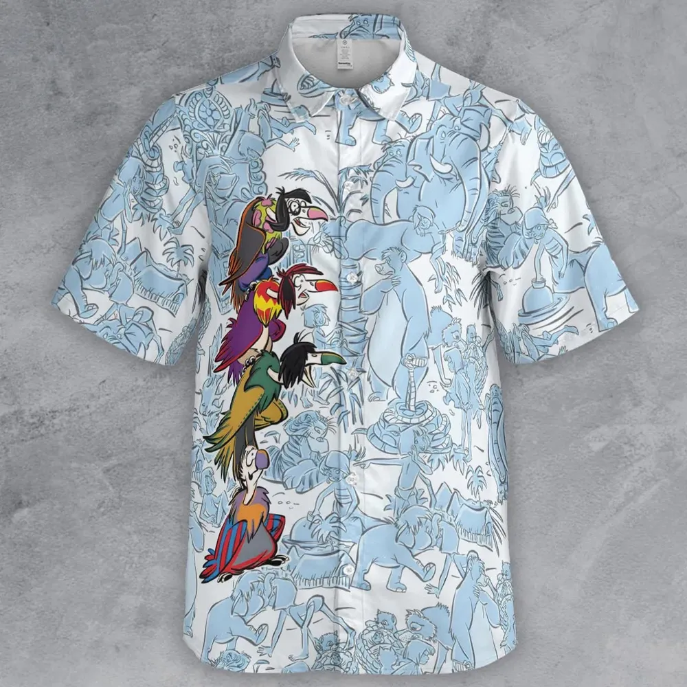 The Vultures The Jungle Book Button Down Shirt - 2