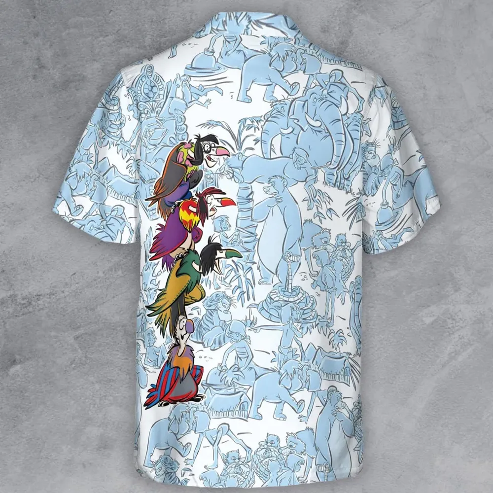 The Vultures The Jungle Book Button Down Shirt - 3