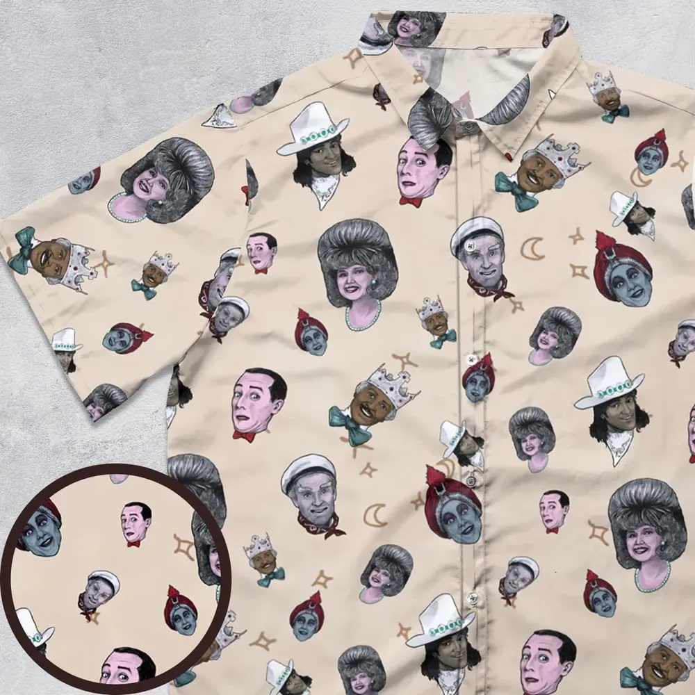 Pee-wee's Playhouse Button Down Shirt - 1