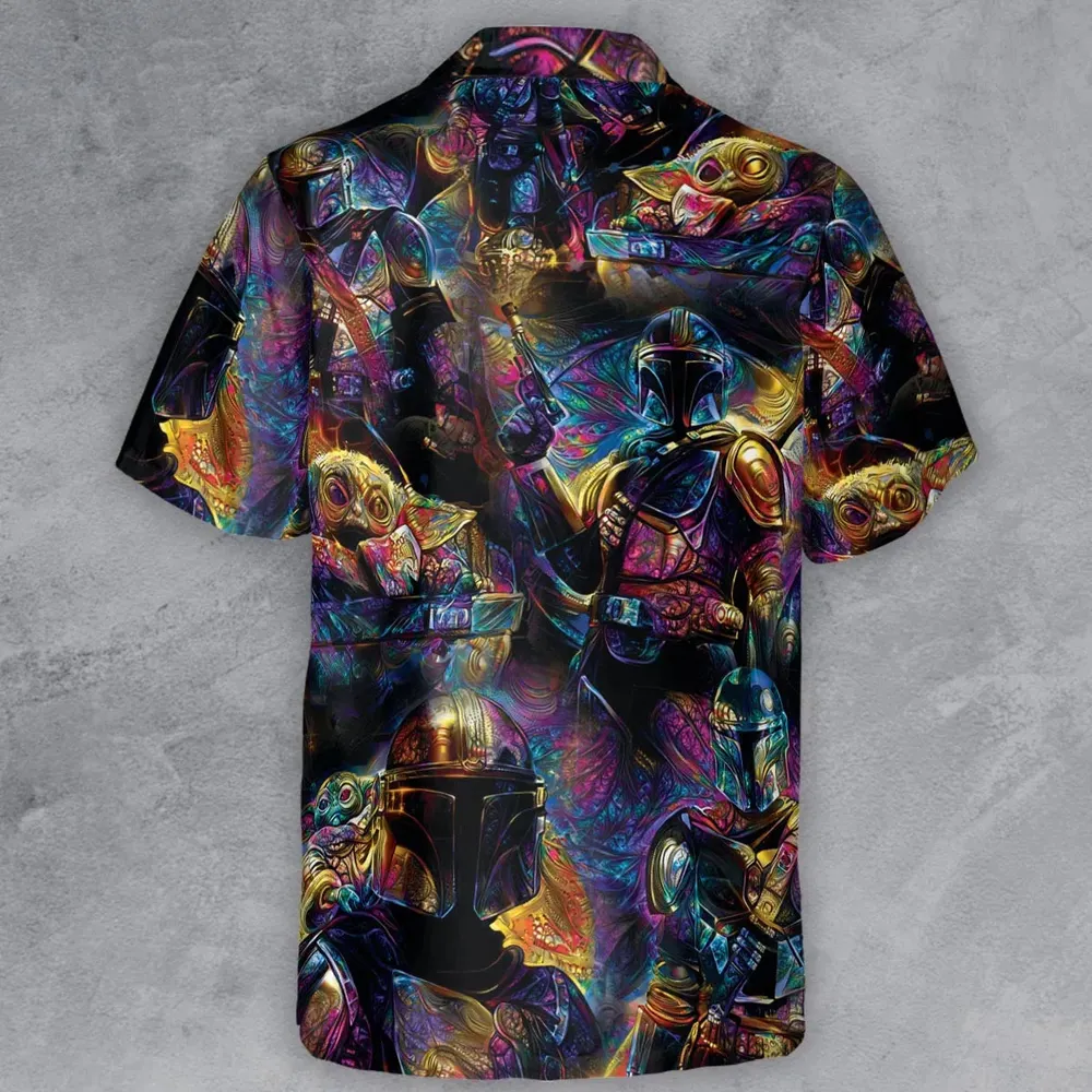 The Guardian Mandalorian Button Down Shirt - 3