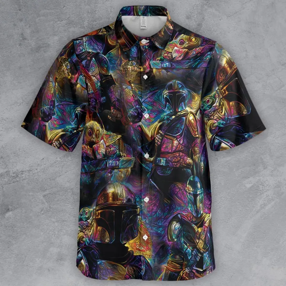The Guardian Mandalorian Button Down Shirt - 2