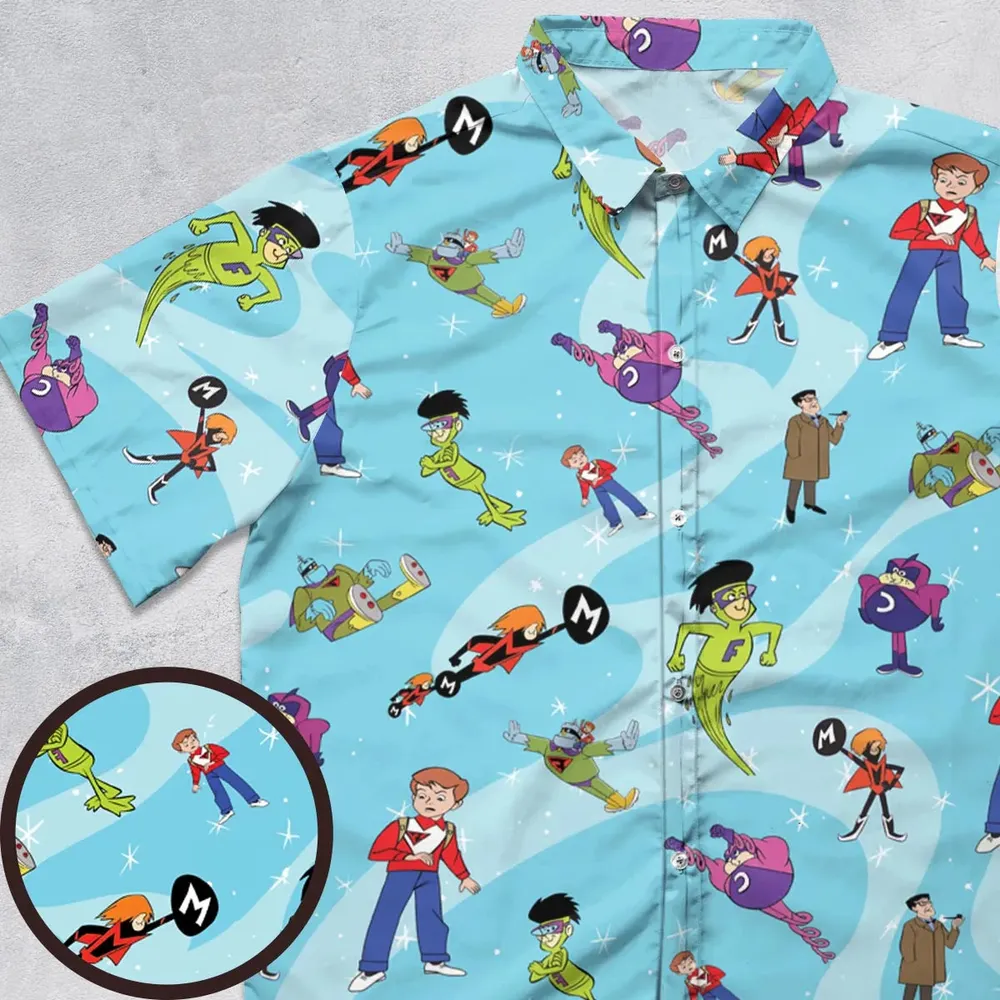 Frankenstein Jr. And The Impossibles Button Down Shirt - 1
