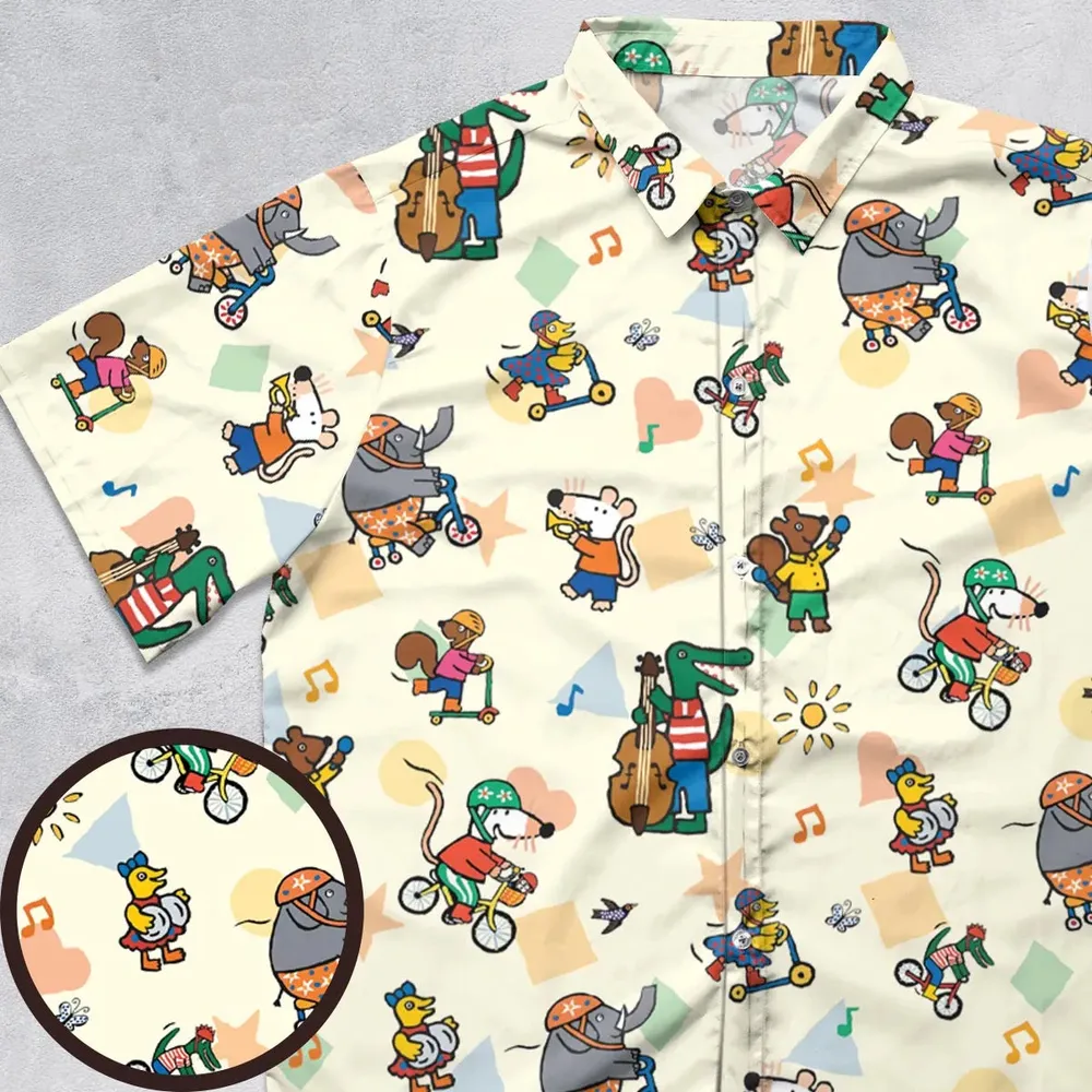 Maisy And Friends Button Down Shirt - 1